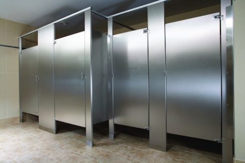 Stainless Steel Toilet Partition - Holman, Inc.